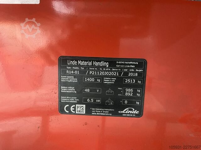 Trak capai Linde R14-01