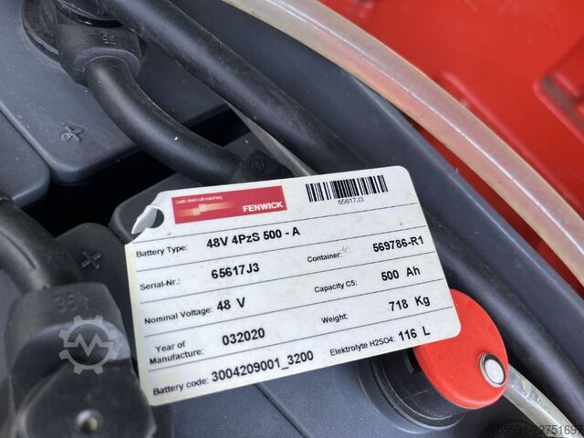 Forklift 3 roda elektrik Linde E16C-02
