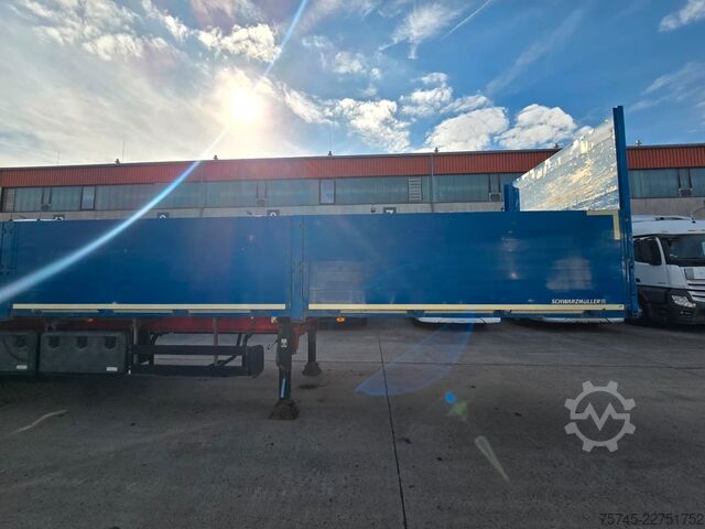 Atvira puspriekabė SCHWARZMÜLLER J-SERIE * 2X LIFT * MITNAHMESTAPLER * SAF