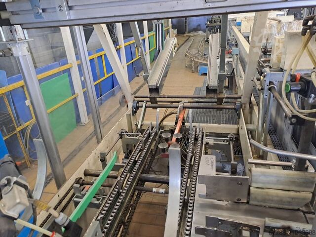 آلة تعبئة الزجاجات في الكرتون - ماكينة تغليف الصناديق SOTEMAPACK WRAP AROUND | 12 pack/h