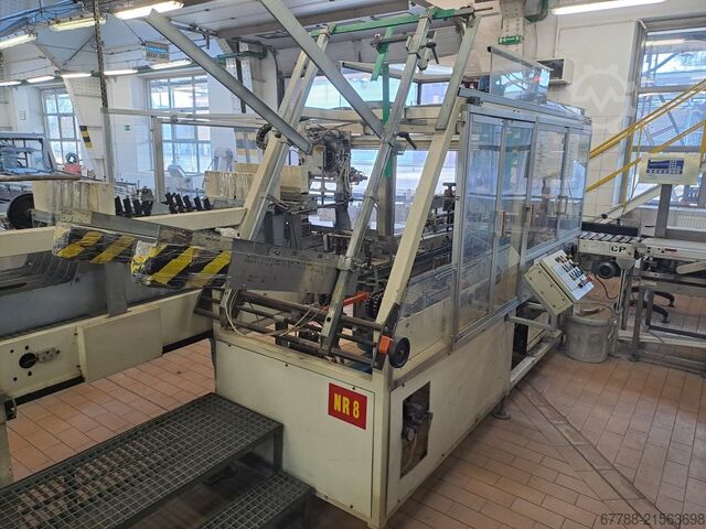 آلة تعبئة الزجاجات في الكرتون - ماكينة تغليف الصناديق SOTEMAPACK WRAP AROUND | 12 pack/h