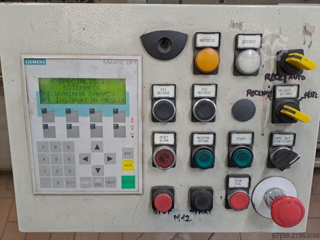 آلة تعبئة الزجاجات في الكرتون - ماكينة تغليف الصناديق SOTEMAPACK WRAP AROUND | 12 pack/h