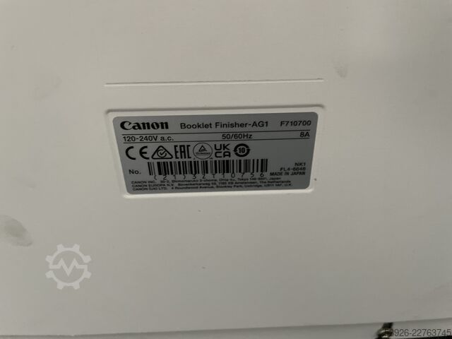 System wykańczający Canon Booklet Finisher-AG1