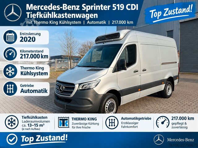 Furgão frigorífico MERCEDES-BENZ Sprinter III 519 CDI Tiefkühlkasten  Thermoking