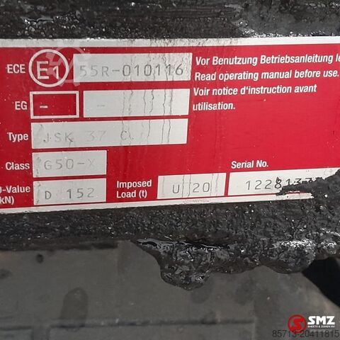 पाँचवाँ पहिया युग्मन Jost Occ koppelschotel + montageplaat JSK37C Jost