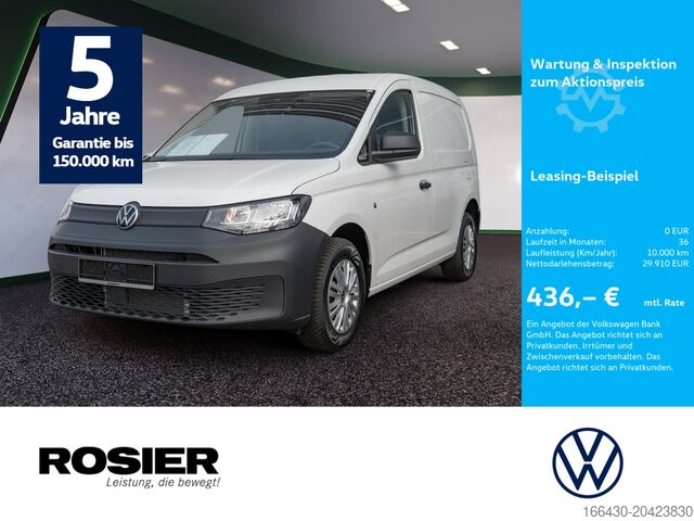 Kleinbus VW Caddy Cargo AHK SPURH. KLIMA BT PDC