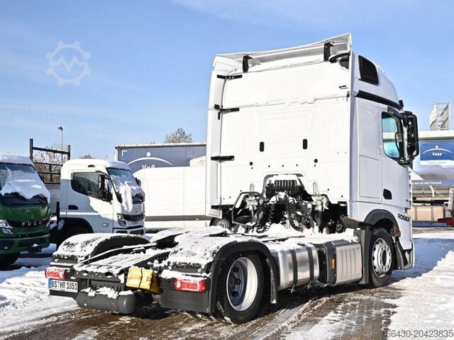 Rúmmá traktor eining Mercedes-Benz Actros 1851 LSnRL 4x2 LowLiner höhenverst Sattelkupplung