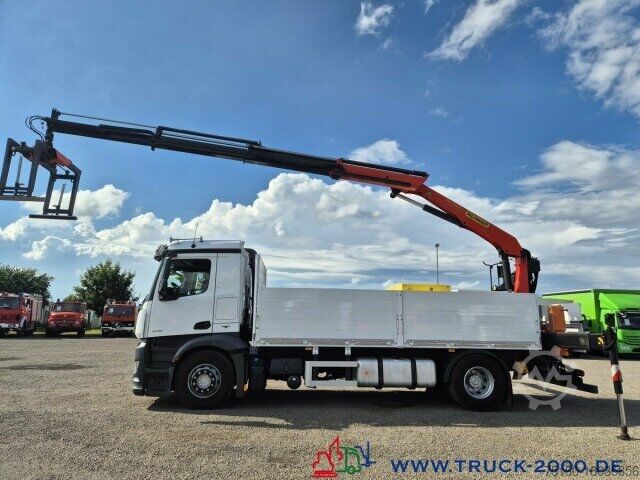 Kamion s ravnom platformom Mercedes-Benz Antos 1836 PK 15001L 11m = 1t. 5+6 Steuerkreis