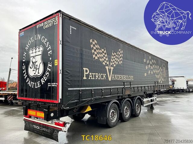 Containertransport Hoet Trailers + Caisse Libner 2018