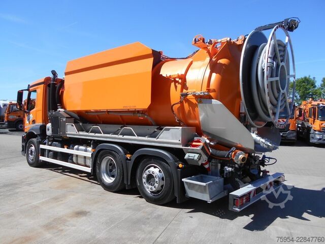 Vakumska cisterna Mercedes-Benz Actros 2546 L 6x2 / Poseidon 15 K