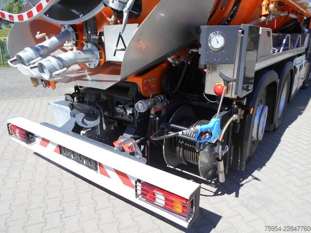 Vakumska cisterna Mercedes-Benz Actros 2546 L 6x2 / Poseidon 15 K