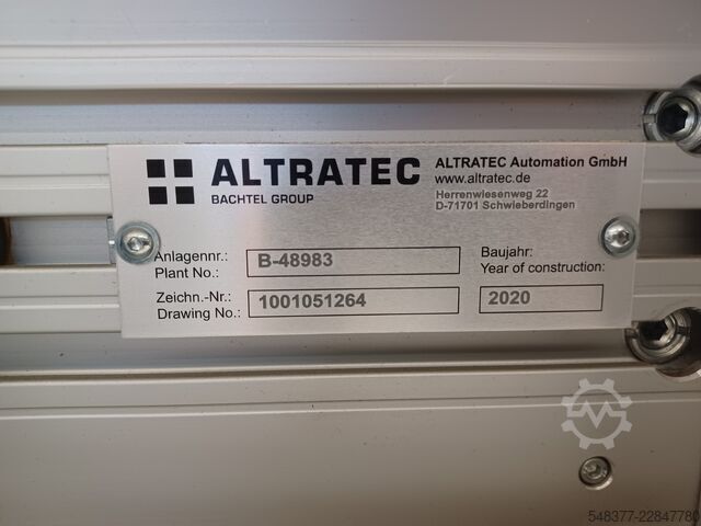 Transportni trak Altratec Umlaufförderer Stauend (Kette)