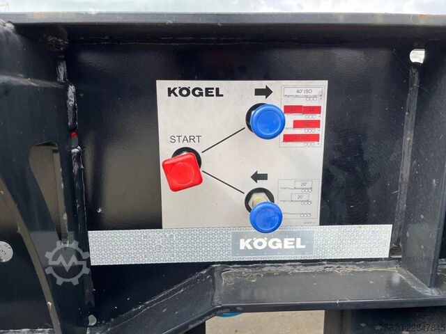 Prevoz zabojnikov Kögel PORT 40 SIMPLEX 20