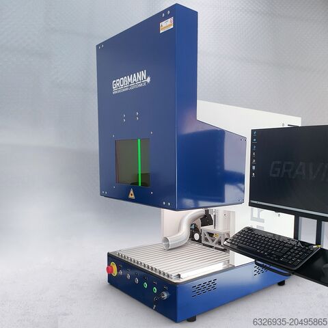 Fiber laser marking laser for metal Großmann Lasertechnik GmbH GRAVIS