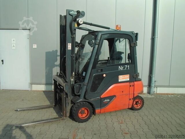 Elektrisk 4-hjuls gaffeltruck LINDE E 20 PL - 02