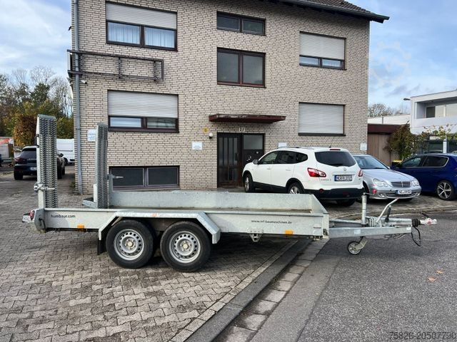 נגרר פלטפורמה נמוכה HUMBAUR Tieflader 3,5t 2,87t NZL HS353718