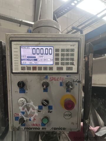 Bridge saw with steel foundations Marmo meccanica S.P.A HTO 1/B