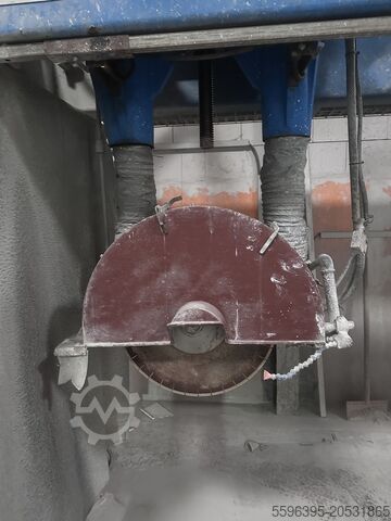 Bridge saw with steel foundations Marmo meccanica S.P.A HTO 1/B