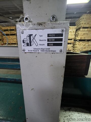 Finger jointing line Scharpf & Koegel SK10
