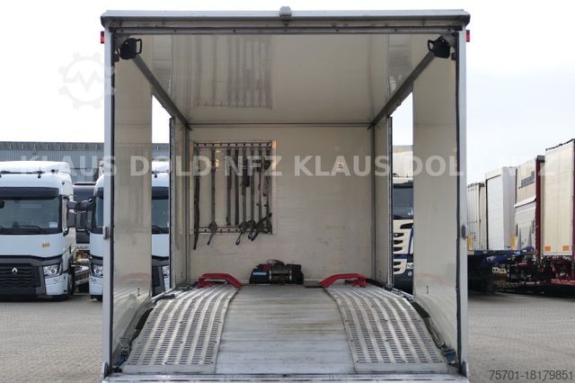 Xe tải vận chuyển ô tô MERCEDES-BENZ Atego 822 Autotransporter Geschloss. Automatik