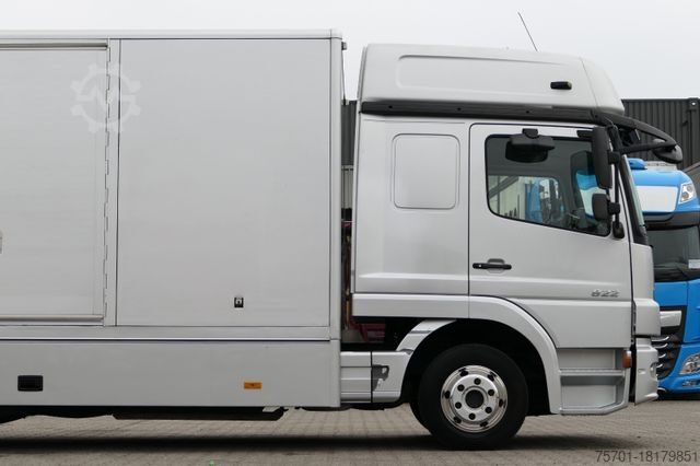 Βαν μεταφοράς αυτοκινήτων MERCEDES-BENZ Atego 822 Autotransporter Geschloss. Automatik