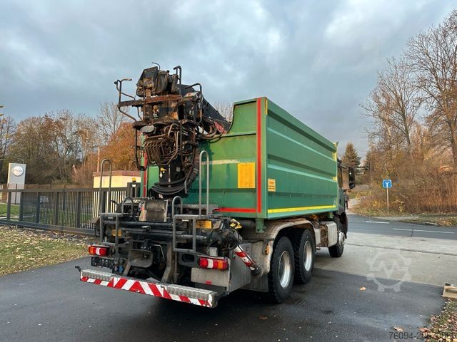 Truck mounted crane MERCEDES-BENZ Arocs 2646 6x4Selbstlader Kran Kipper Bordmatik
