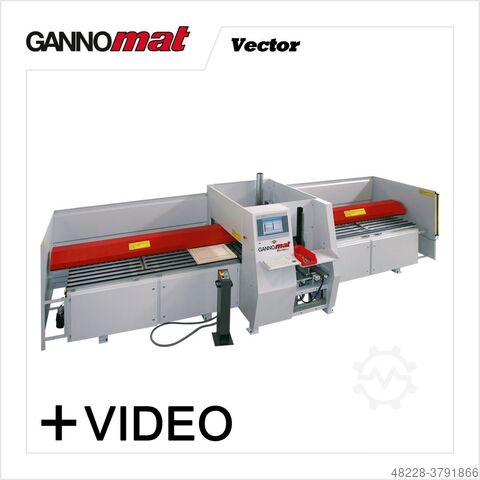 Front processing center Gannomat Vector