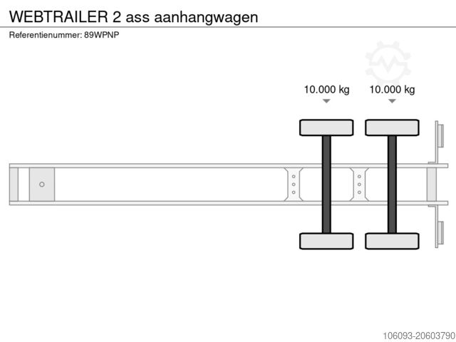 Liukuvat pressut WEBTRAILER 2 ass aanhangwagen