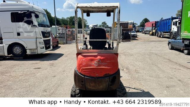 کوچنی کیندونکی KUBOTA KX 41-3V Minibagger mit SW + 4 Aufsätze Bj 2014