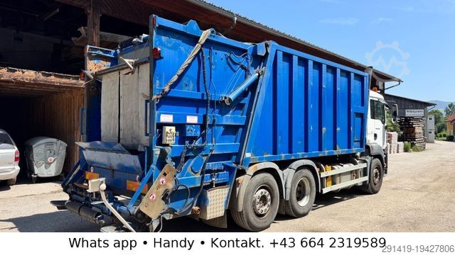 Kamion i plehrave MAN TGA 26.320 6x2-2 BL  Euro 4 Müllwagen Bj 2008
