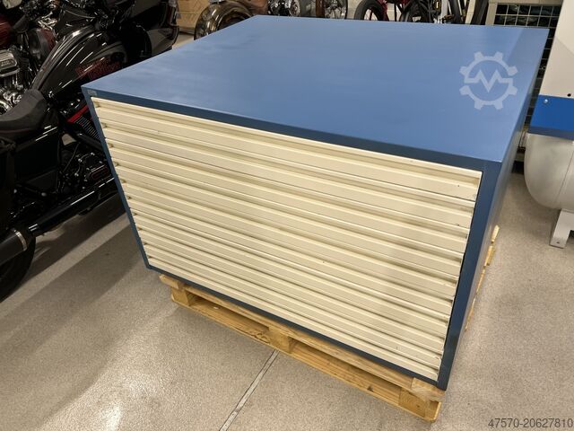 Työkalukaappi Drawer shelving, workshop drawer unit tool cabinet