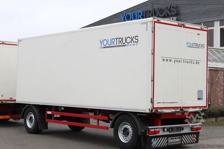 箱式挂车 Geidobler koffer 2-Achser JOST