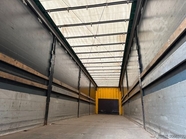 تریلر نیمه باز با چادر برزنتی KRONE SDR / Schiebeplane + Bordwände