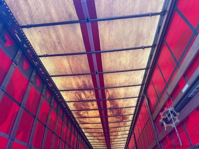 Auflieger mit Pritsche & Plane SCHMITZ CARGOBULL Speed-Curtainsider - Top Zustand TÜV Neu