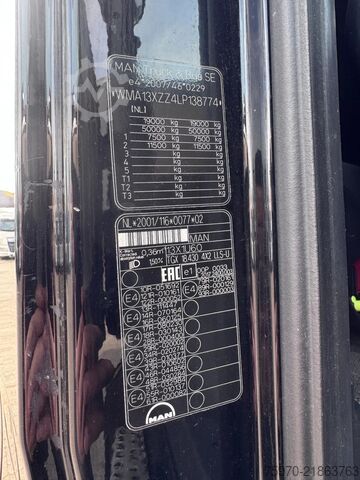 ボリュームSCM MAN TGX 18.430 XLX 4X2 2020 MEGA + HEFSCHOTEL TACHO V2