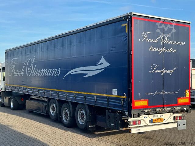 Stumdomi tentai Wielton Schuifzeil met Coil / SAF-Disc 2x Lift-as / APK...