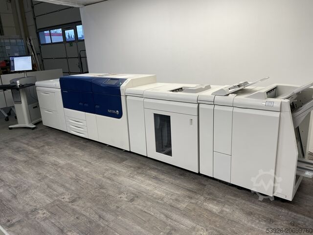 Digital trykmaskine Xerox Versant 2100 Press inkl. Fiery, stacker, booklet finisher, paper deck