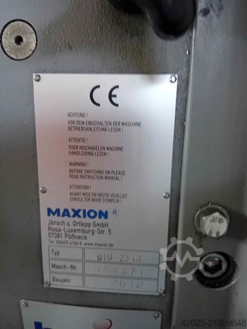 Taladradora y fresadora MAXION - IXION BTU 23 GL