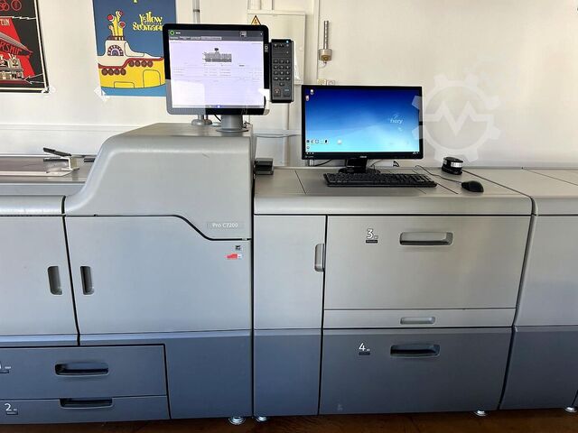 Cyfrowa maszyna drukarska Ricoh Pro C7200