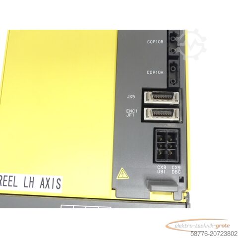 Fanuc component Fanuc A06B-6127-H106 Verstärker SV 180HV SN V11345759