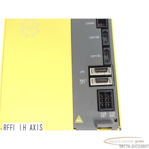 Fanuc komponents Fanuc A06B-6127-H106 Verstärker SV 180HV SN V11400332