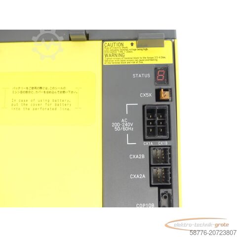 Fanuc komponents Fanuc A06B-6127-H106 Verstärker SV 180HV SN V11400332