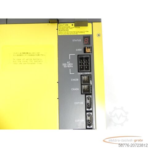 Fanuc komponents Fanuc A06B-6127-H110 Verstärker SV 540HV SN V11118977