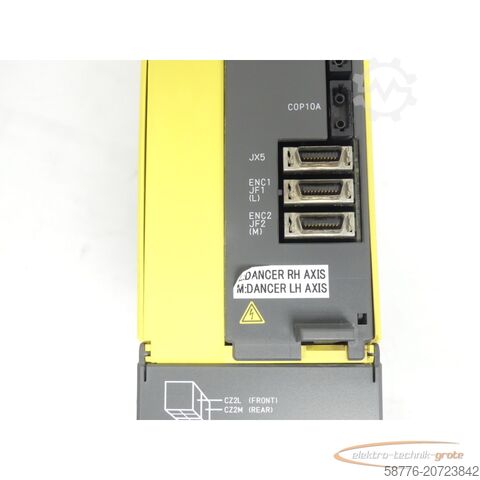 Fanuc komponents Fanuc A06B-6127-H209 Verstärker SV 80/80HV SN V11345531