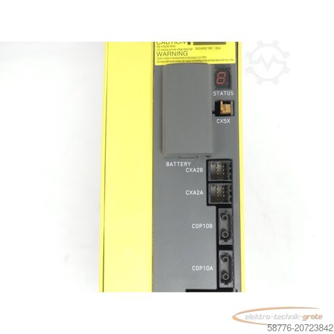 Fanuc komponents Fanuc A06B-6127-H209 Verstärker SV 80/80HV SN V11345531