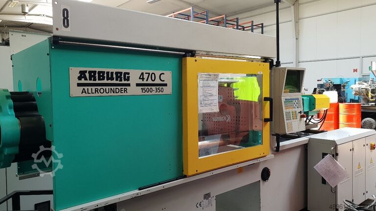 Machine de moulage par injection Arburg 470C-1500-350(166)