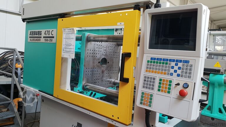 Mașină de turnat prin injecție Arburg 470C-1500-350(166)