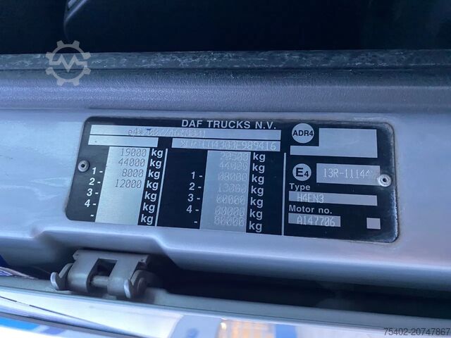 Estándar-SZM DAF XF 106.510 SSC / Retarder / Full Spoilers / 2x ...