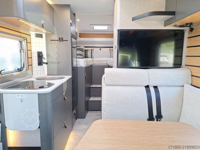 Autocaravana semi-integrada HYMER/ERIBA ML-T Xperience 570 SAT+TV, 160 AH, ZV, ACC