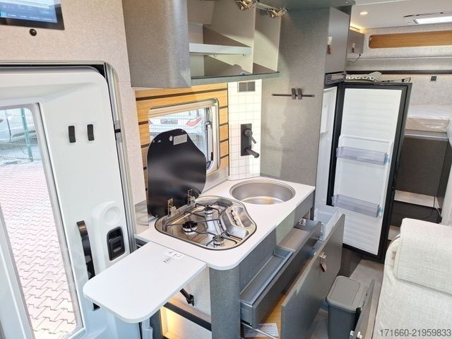 Autocaravana semi-integrada HYMER/ERIBA ML-T Xperience 570 SAT+TV, 160 AH, ZV, ACC